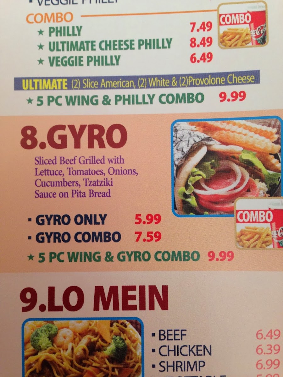 Menu Wings & Philly-2